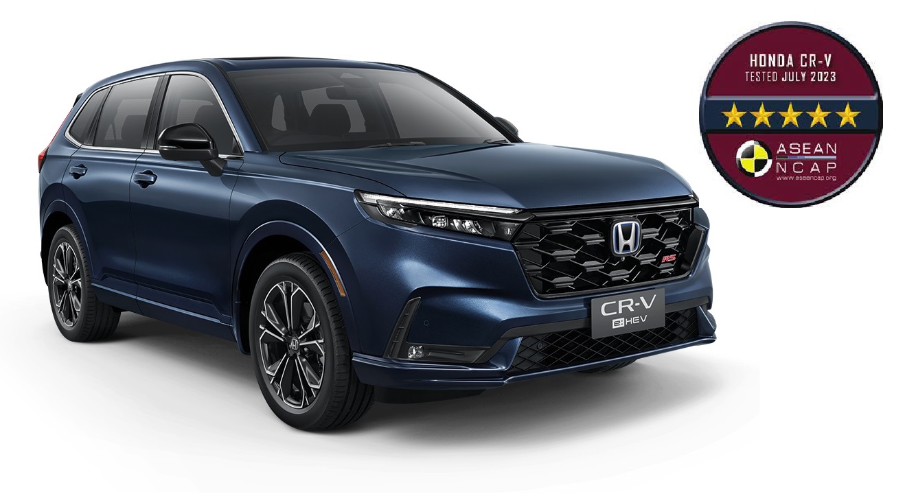 Honda CRV 2023 All New được đánh giá an toàn 5 sao 